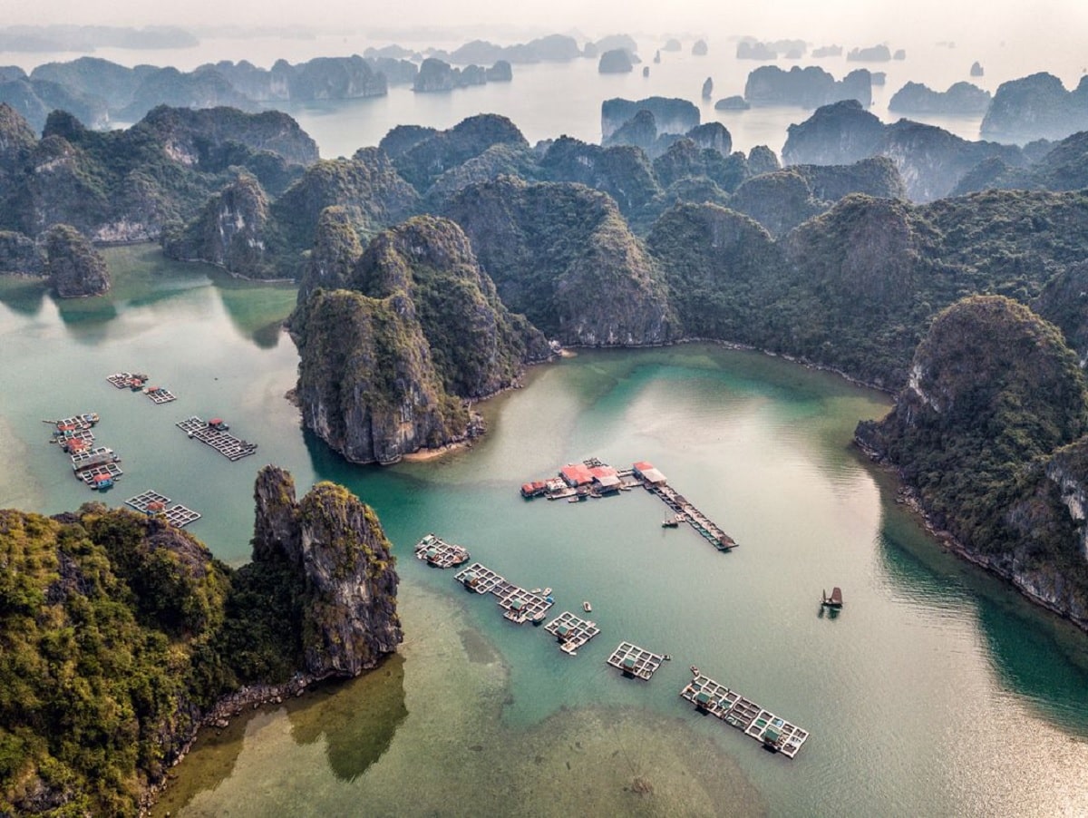 Làng chài Vung Viêng – Nét đẹp của làng chài nổi ở Quảng Ninh