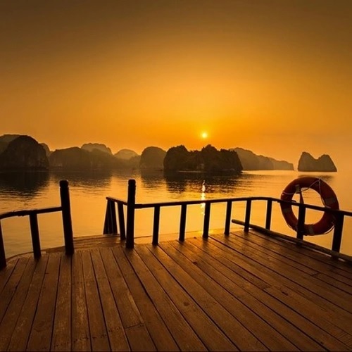 Đón bình minh và hoàng hôn